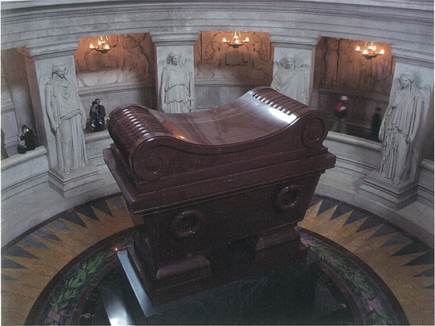 Fig.12. Louis-Tullius Joachim Visconti (1791-1853), Tomb of Napoleon I, Saint-Louis des Invalides Cathedral, Paris, 1848. Photo by Kristian Tvrdak.
