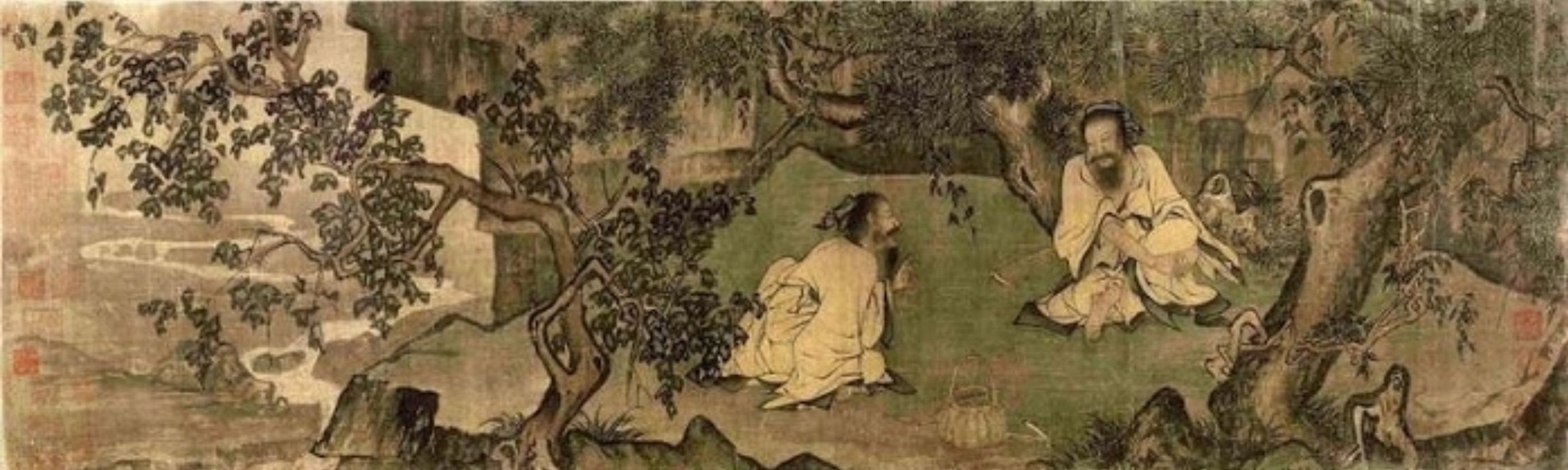 'Picking Grass', by Li Tang of the Northern Song 宋李唐《採薇圖》