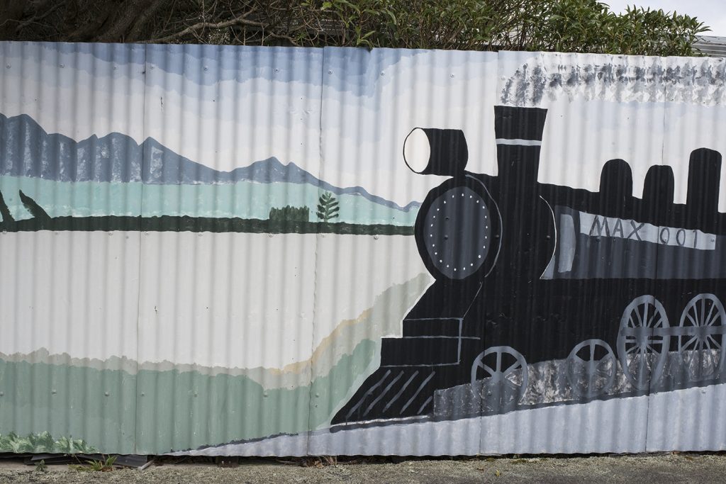 Mural, Featherston Train Station